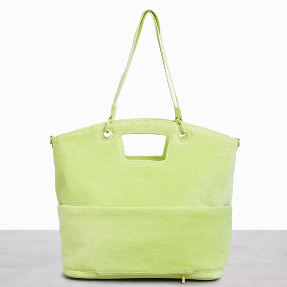 BEIS : Citron Terry Tote NWT - Picture 2 of 7